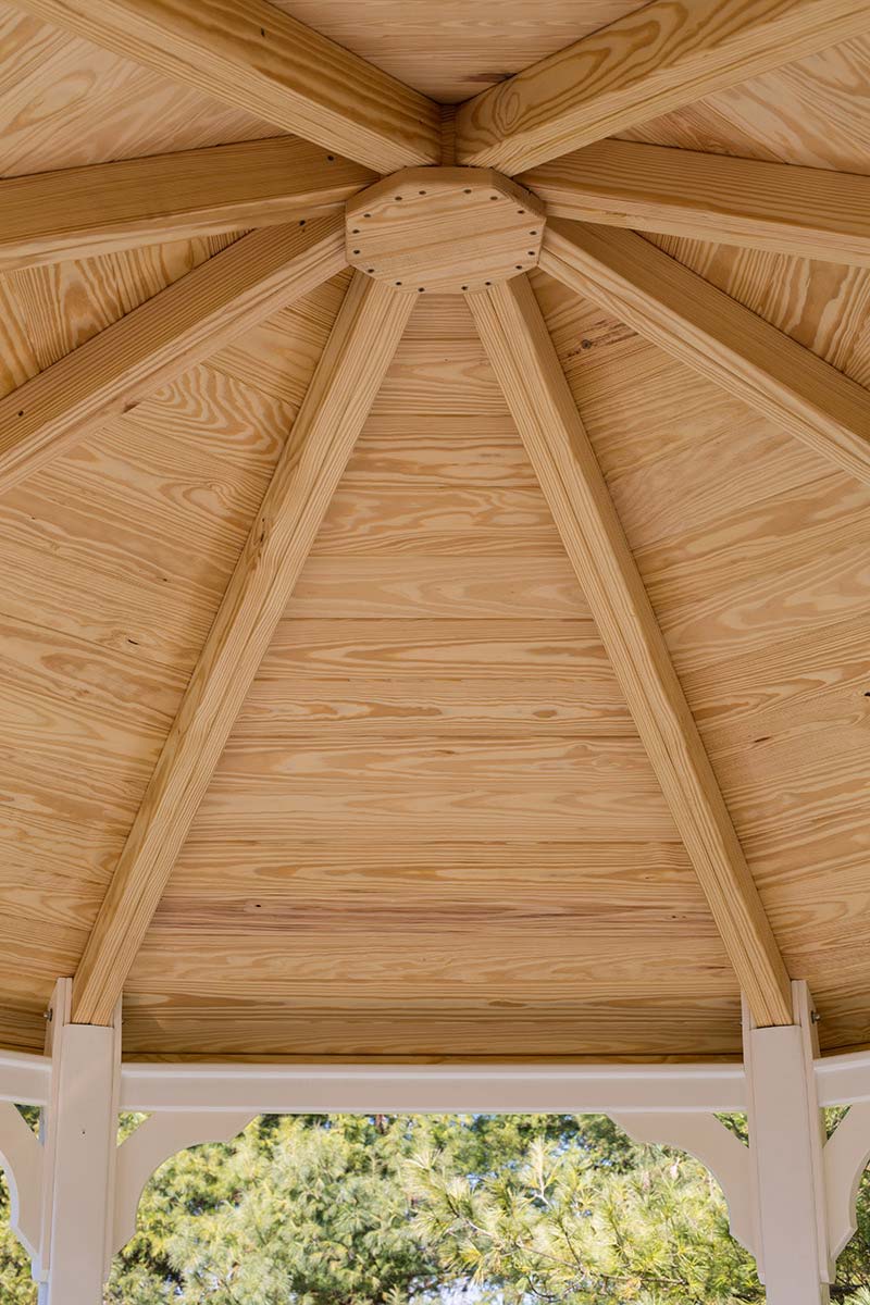 12′ Vinyl Octagon Gazebo Kit By YardCraft