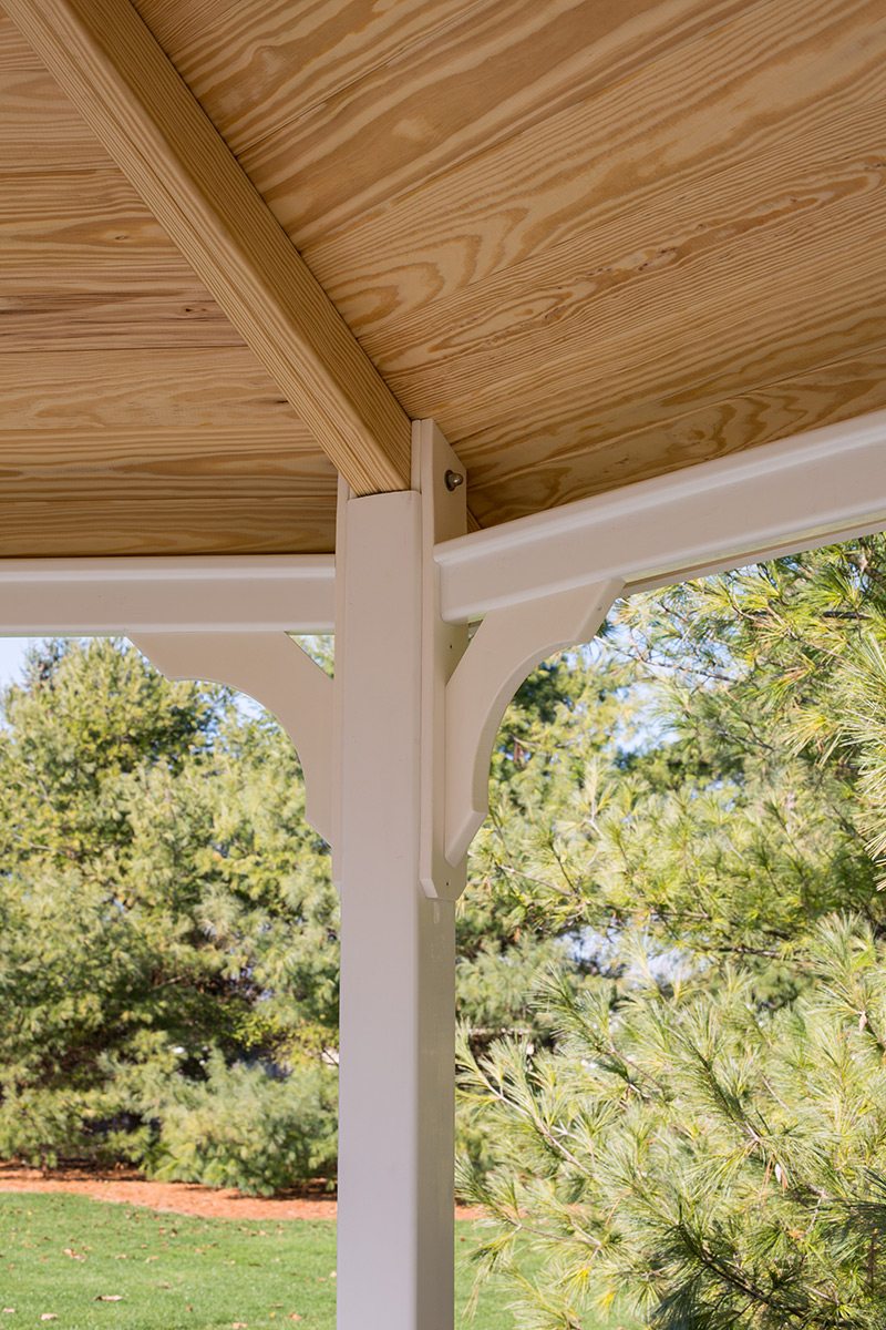 12×18 Vinyl Oval Gazebo Kit By YardCraft