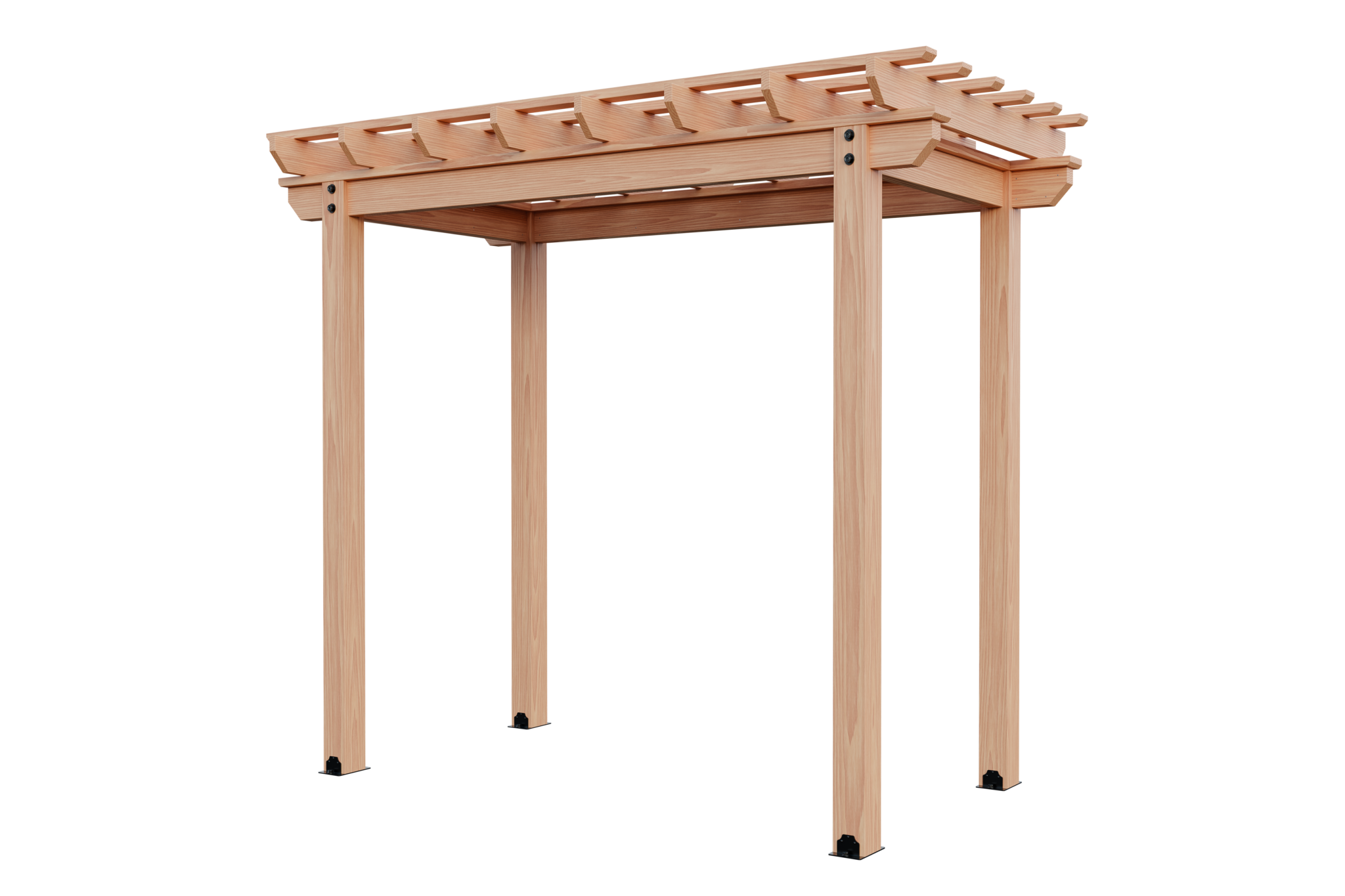 6×10 Cedar Pergola Kit By YardCraft