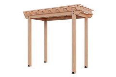 6×10 Cedar Pergola Kit By YardCraft