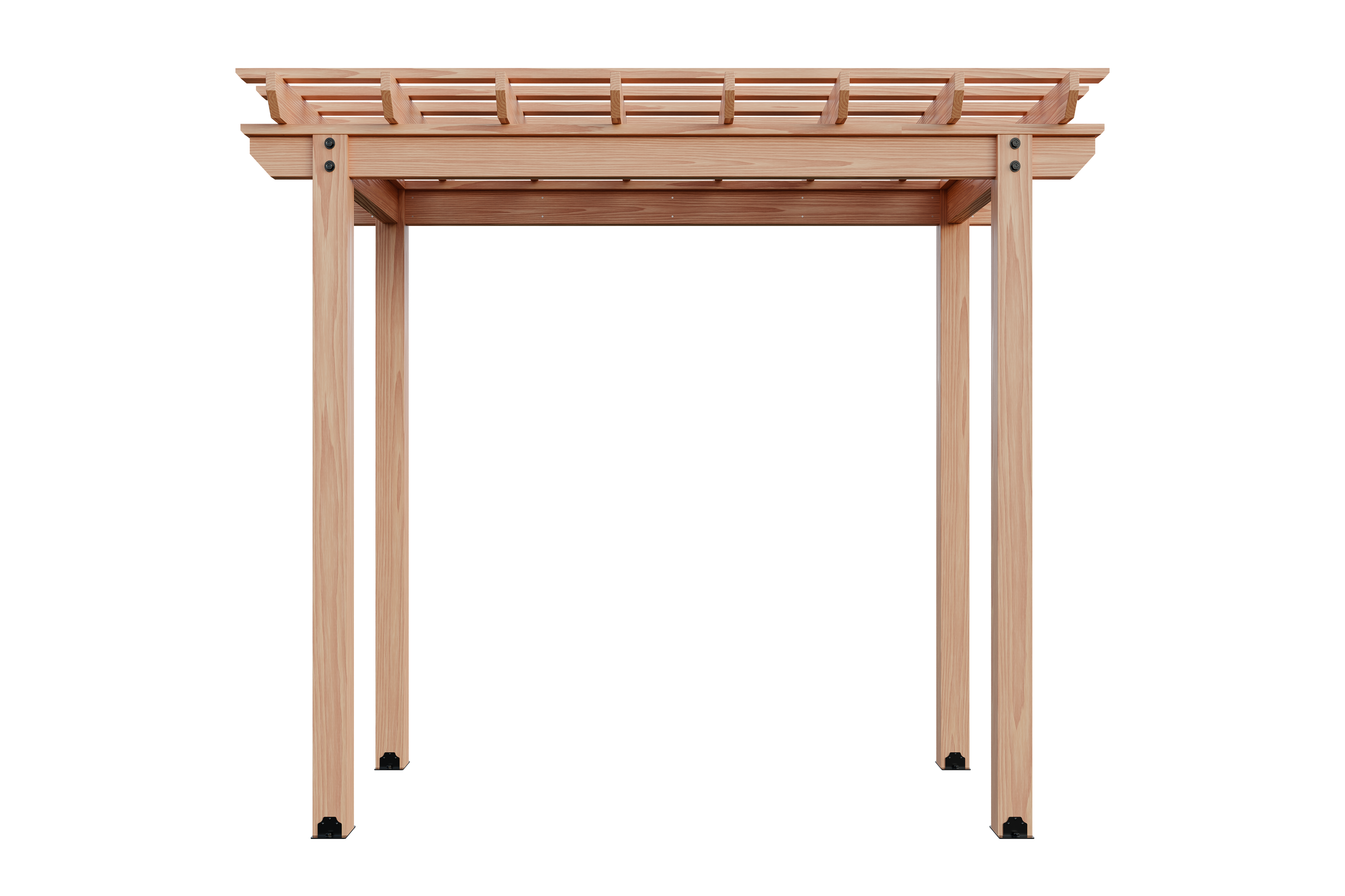 6×10 Cedar Pergola Kit By YardCraft