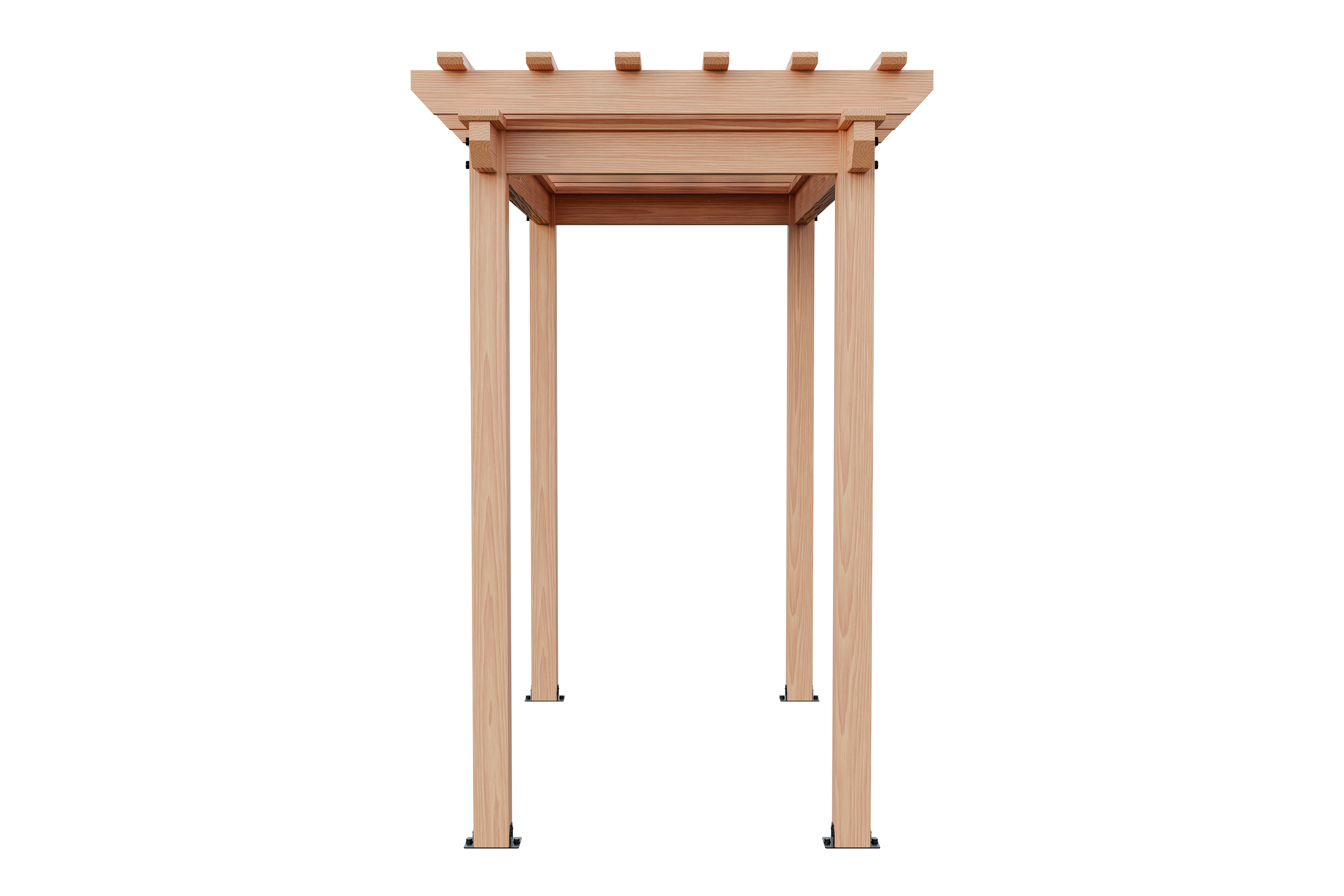 6×10 Cedar Pergola Kit By YardCraft