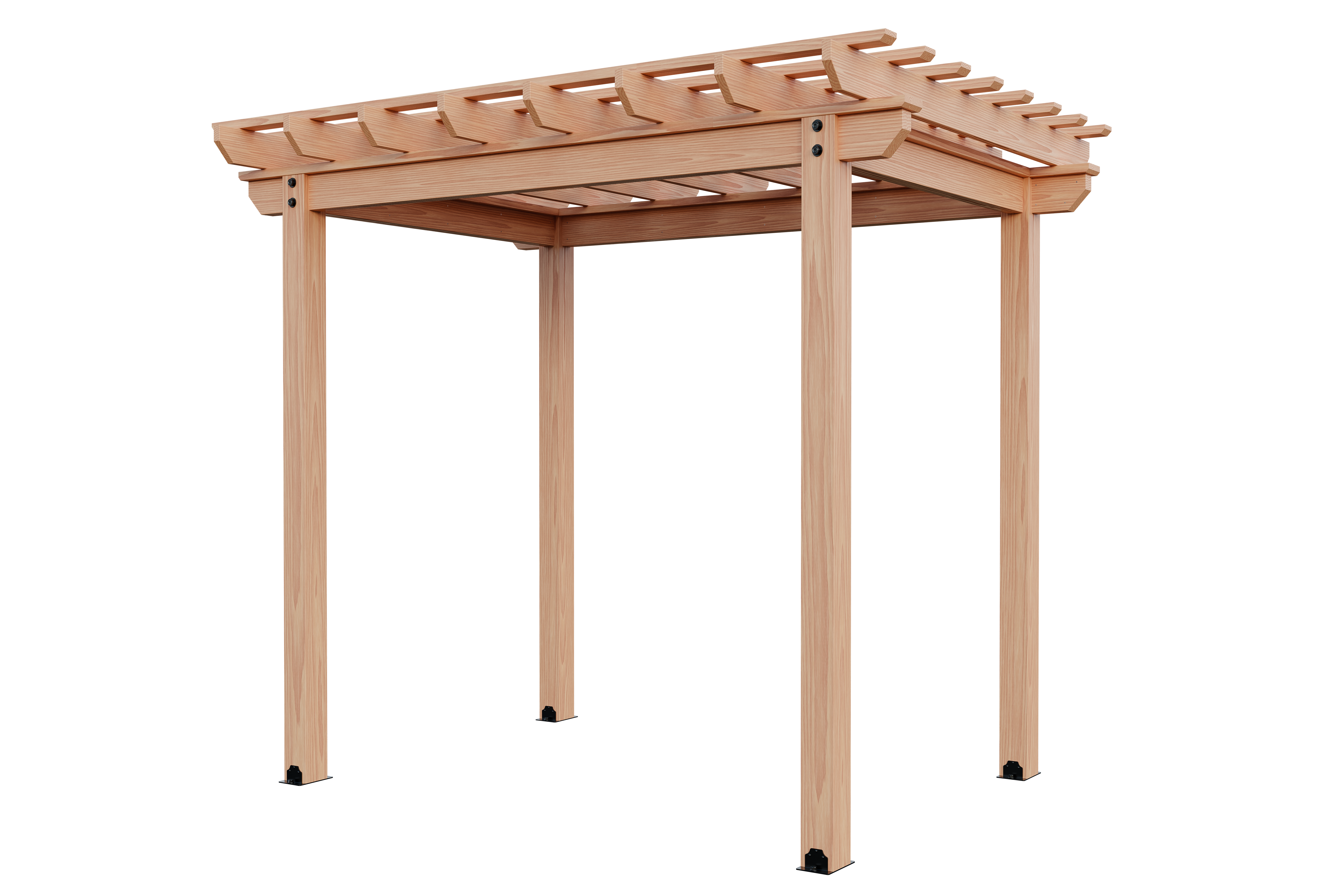 8×10 Cedar Pergola Kit By YardCraft