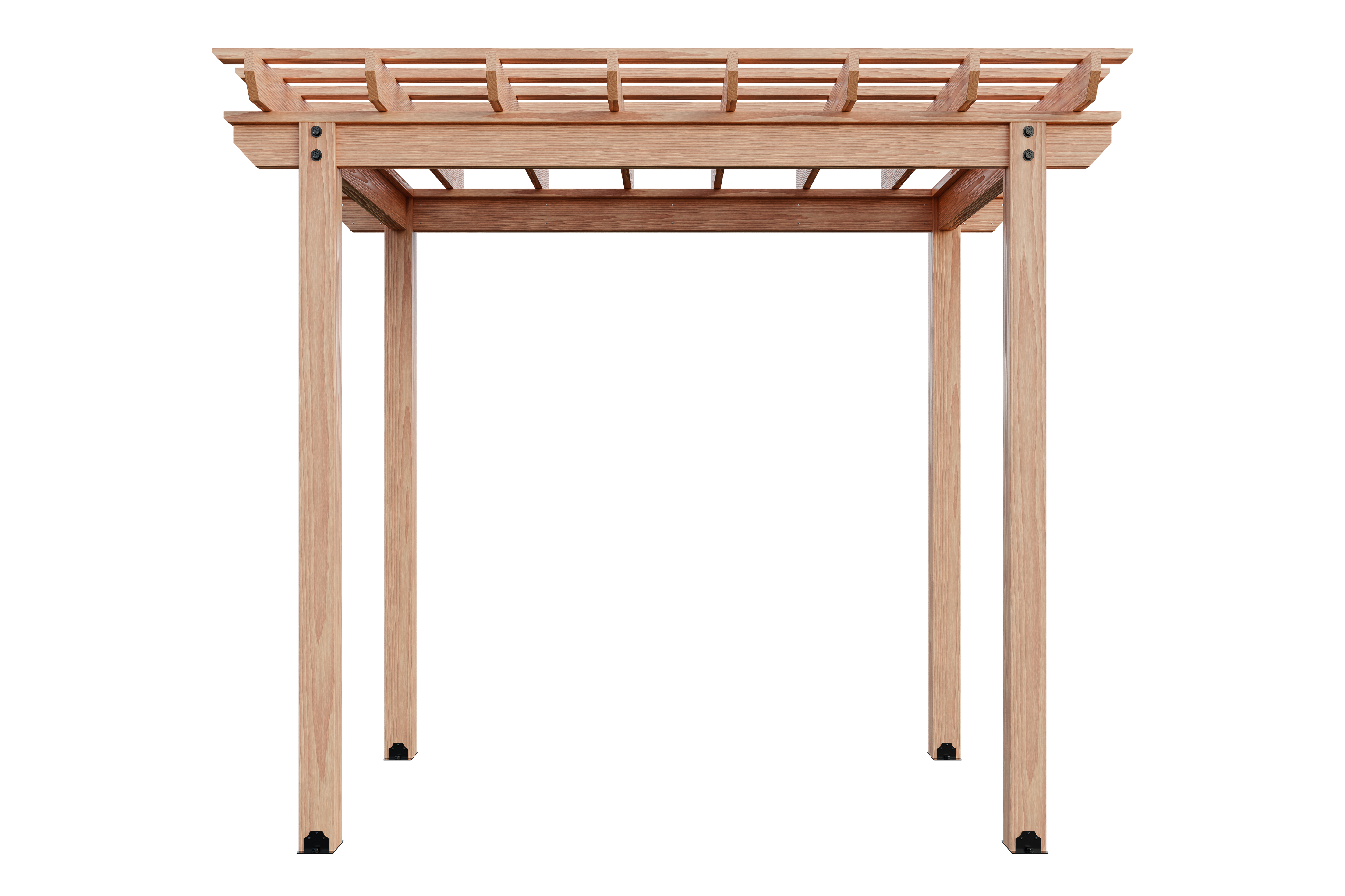 8×10 Cedar Pergola Kit By YardCraft