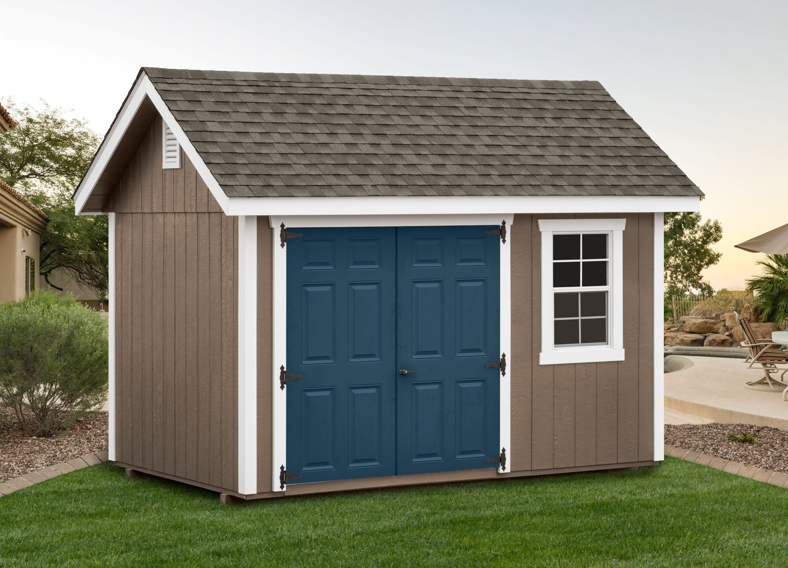 8×12 Fairmont Storage Shed Kit By YardCraft