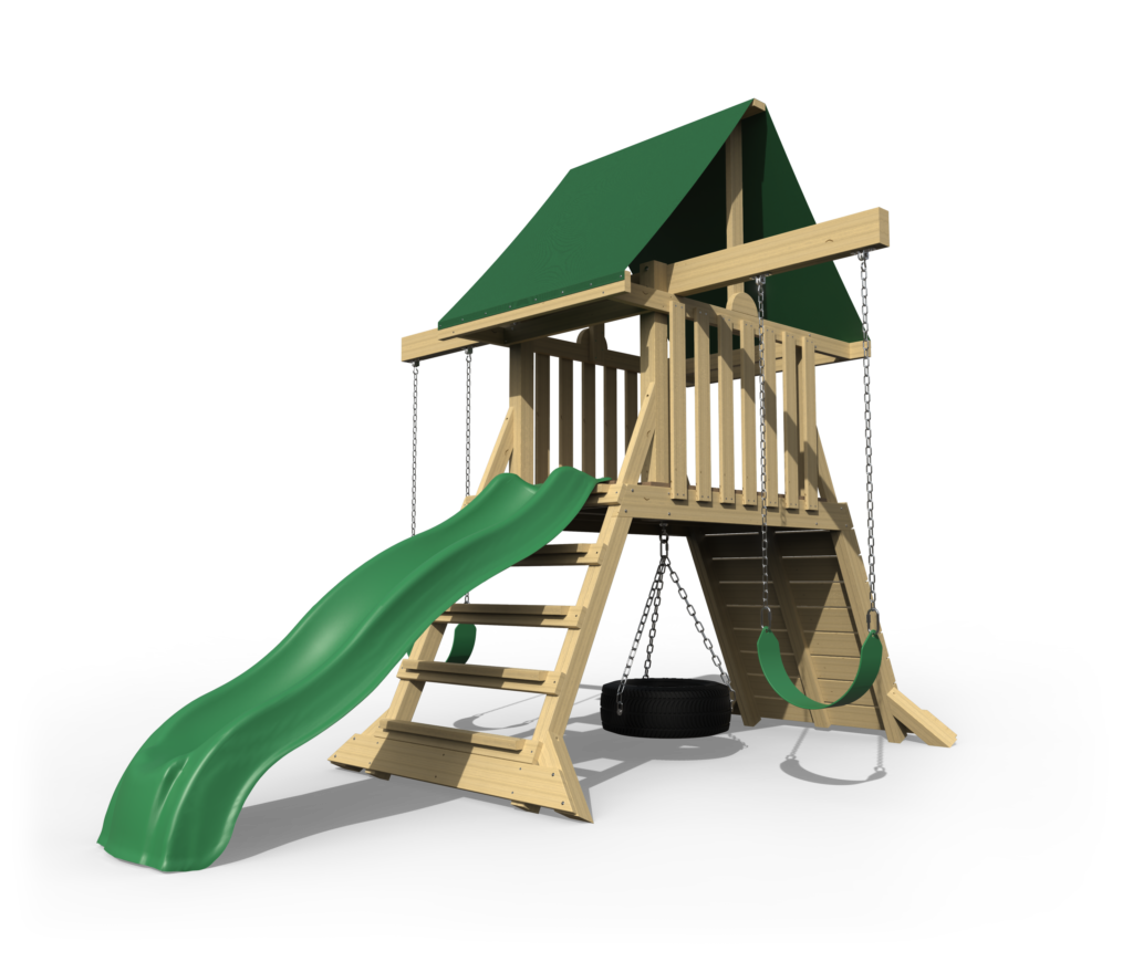 Backyard Cliff Climb Playset By YardCraft