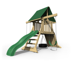 Backyard Cliff Climb Playset By YardCraft
