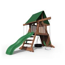 Backyard Cliff Climb Playset By YardCraft