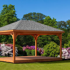 Cedar Wood Pavilion Kit By Atlantic Outdoors