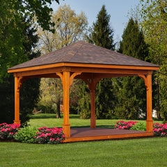 Cedar Wood Pavilion Kit By Atlantic Outdoors