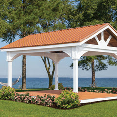 Open Gable Vinyl Pavilion Kit By Atlantic Outdoors