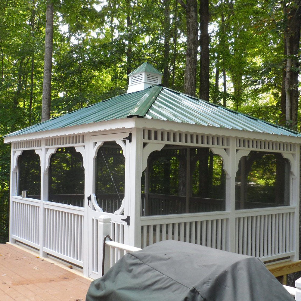 Vinyl Rectangle Gazebo Kit By Atlantic Outdoors