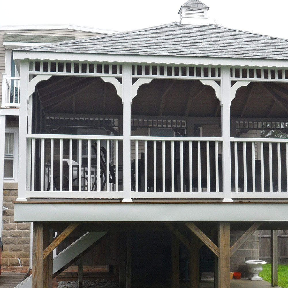 Vinyl Rectangle Gazebo Kit By Atlantic Outdoors
