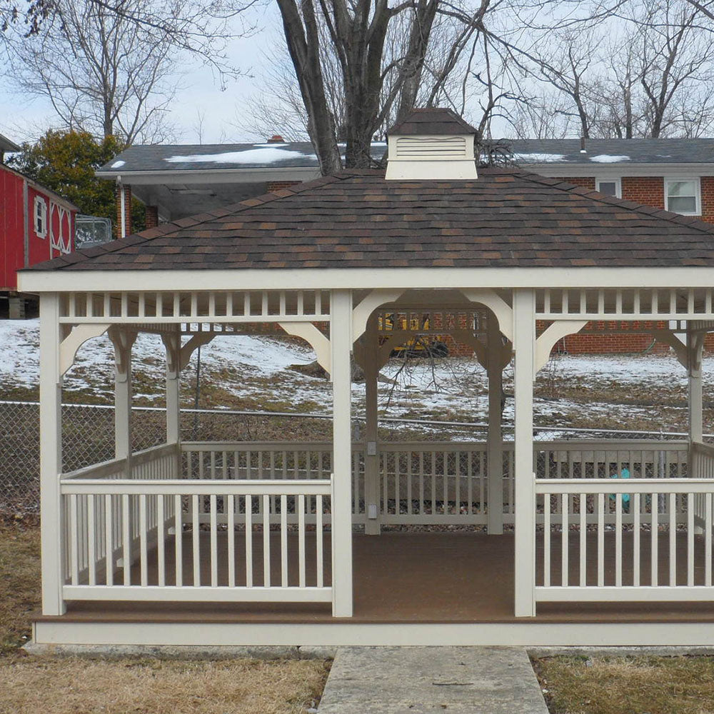 Vinyl Rectangle Gazebo Kit By Atlantic Outdoors