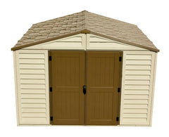 10.5x10.5 WoodBridge Plus Vinyl Shed By Duramax Shed Kit Duramax Building Products