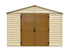 10.5x10.5 WoodBridge Plus Vinyl Shed By Duramax Shed Kit Duramax Building Products