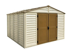 10.5x10.5 WoodBridge Plus Vinyl Shed By Duramax Shed Kit Duramax Building Products