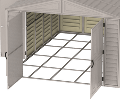 10.5x18 Vinyl Garage By Duramax Garage Kit Duramax Building Products