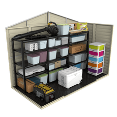 10.5X5 Woodbridge 5 Vinyl Shed By Duramax Shed Kit Duramax Building Products