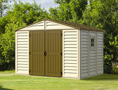 10.5x8 & 10.5x10.5 WoodBridge Plus Vinyl Shed by Duramax Shed Kit Duramax Building Products