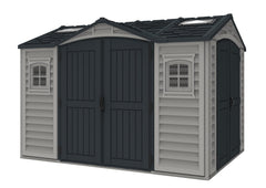 10.5x8 Apex Pro Vinyl Shed By Duramax Shed Kit Duramax Building Products