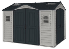 10.5x8 Apex Pro Vinyl Shed By Duramax Shed Kit Duramax Building Products