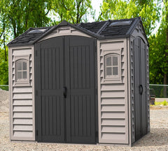 10.5x8 Apex Pro Vinyl Shed By Duramax Shed Kit Duramax Building Products