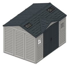 10.5x8 Apex Pro Vinyl Shed By Duramax Shed Kit Duramax Building Products