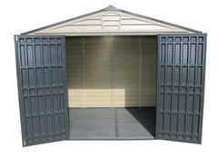 10.5x8 StoreMax Plus Vinyl Shed w/Floor By Duramax Shed Kit Duramax Building Products