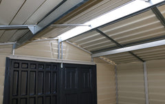 10.5x8 StoreMax Plus Vinyl Shed w/Floor By Duramax Shed Kit Duramax Building Products