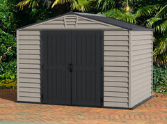 10.5x8 StoreMax Plus Vinyl Shed w/Floor By Duramax Shed Kit Duramax Building Products