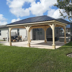 Pressure Treated Pine Pavilion Kit By Atlantic Outdoors