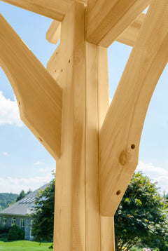 10×12 Wood Pergola Kit By YardCraft Wood Pergolas YardCraft