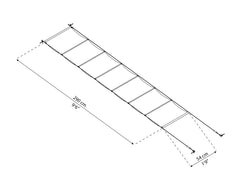 10'x10' Patio Cover Blinds by Palram-Canopia