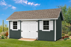 10×18 Fairmont Storage Shed Kit By YardCraft Wood Sheds YardCraft