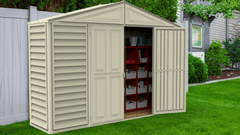 10x3 SidePro Classic Vinyl Shed By Duramax Shed Kit Duramax Building Products