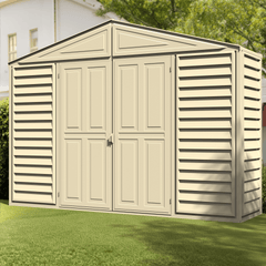 10x3 SidePro Classic Vinyl Shed By Duramax Shed Kit Duramax Building Products