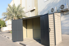10x4 SideMate Pro Adobe Vinyl Shed By Duramax Shed Kit Duramax Building Products