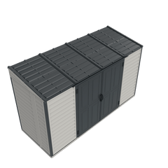 10x4 SideMate Pro Adobe Vinyl Shed By Duramax Shed Kit Duramax Building Products
