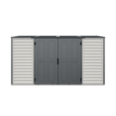 10x4 SideMate Pro Adobe Vinyl Shed By Duramax Shed Kit Duramax Building Products
