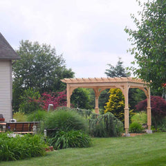 Pressure-Treated Wood Cozy Retreat Pergola Kit By Atlantic Outdoors