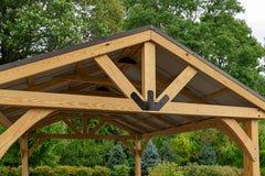 12×12 Westmont Wood Pavilion Kit By YardCraft
