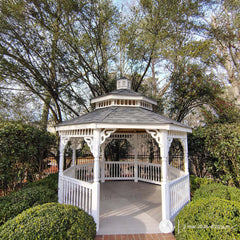 Vinyl Octagon Gazebo Kit By Atlantic Outdoors