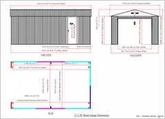12x20 Imperial Metal Garage By Duramax Garage Kit Duramax Building Products