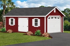 12×26 Fairmont Garage Kit By YardCraft Wood Sheds YardCraft