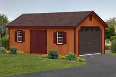 12×26 Fairmont Garage Kit By YardCraft Wood Sheds YardCraft