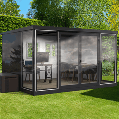 13x10 Glass Insulated Garden Home By Duramax Insulated Buildings Duramax Building Products