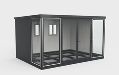 13x10 Glass Insulated Garden Home By Duramax Insulated Buildings Duramax Building Products