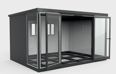 13x10 Glass Insulated Garden Home By Duramax Insulated Buildings Duramax Building Products