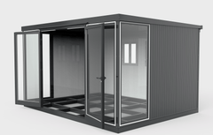 13x10 Glass Insulated Garden Home By Duramax Insulated Buildings Duramax Building Products
